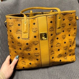 MCM Liz Reversible Visits Tote Bag
